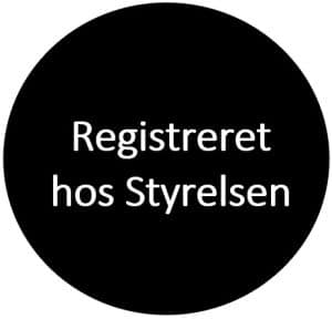 logo der angiver at klinikken er registreret hos Styrelsen