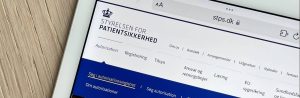 Billede af STPF hjemmeside med autoriserede behandlinger