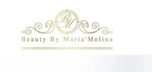 logo beauty by maria melina