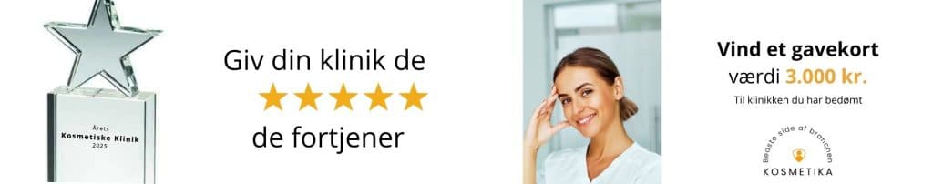 Årets Kosmetiske Klinik på Kosmetika